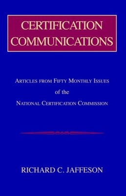 Jaffeson - Certification Communications - New paperback or softback - X555z