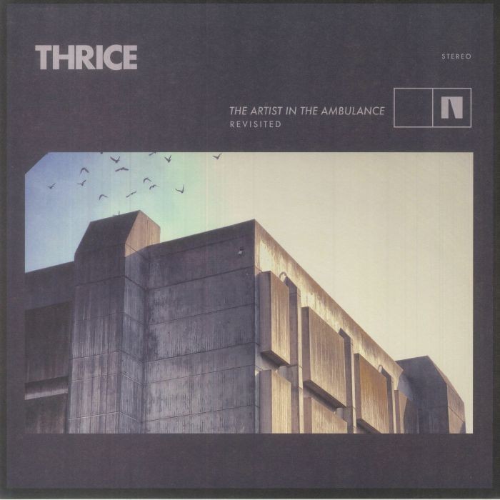 THRICE - The Artist In The Ambulance - limited olive green vinyl LP + insert