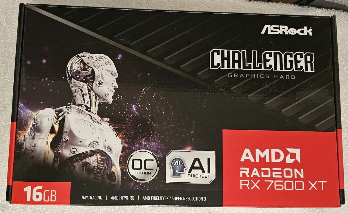 【値下げ】ASRock RX 7600 XT Challenger 16G OC ASRock > AMD Radeon™ RX 7600 XT Challenger 16GB OC
