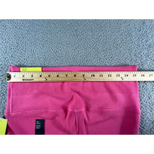 All In Motion Leggings Girls XXL 2XL Pink Activewear Stretch High Rise Panel NWT - Picture 5 of 8