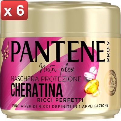 PANTENE 6 STÜCK - PERFEKTE LOCKIGE MASKE ML.300 8700216343305