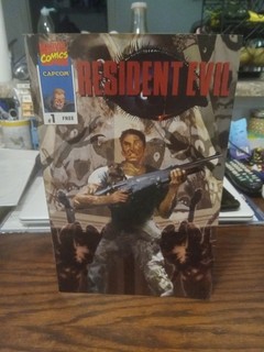 Resident Evil #1 Promo Comic 1996 Marvel Comics Capcom Games With EB Coupon.