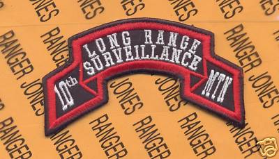 US Army 10th Mountain Division 110th MI Bn LRS AIRBORNE RANGER ~4