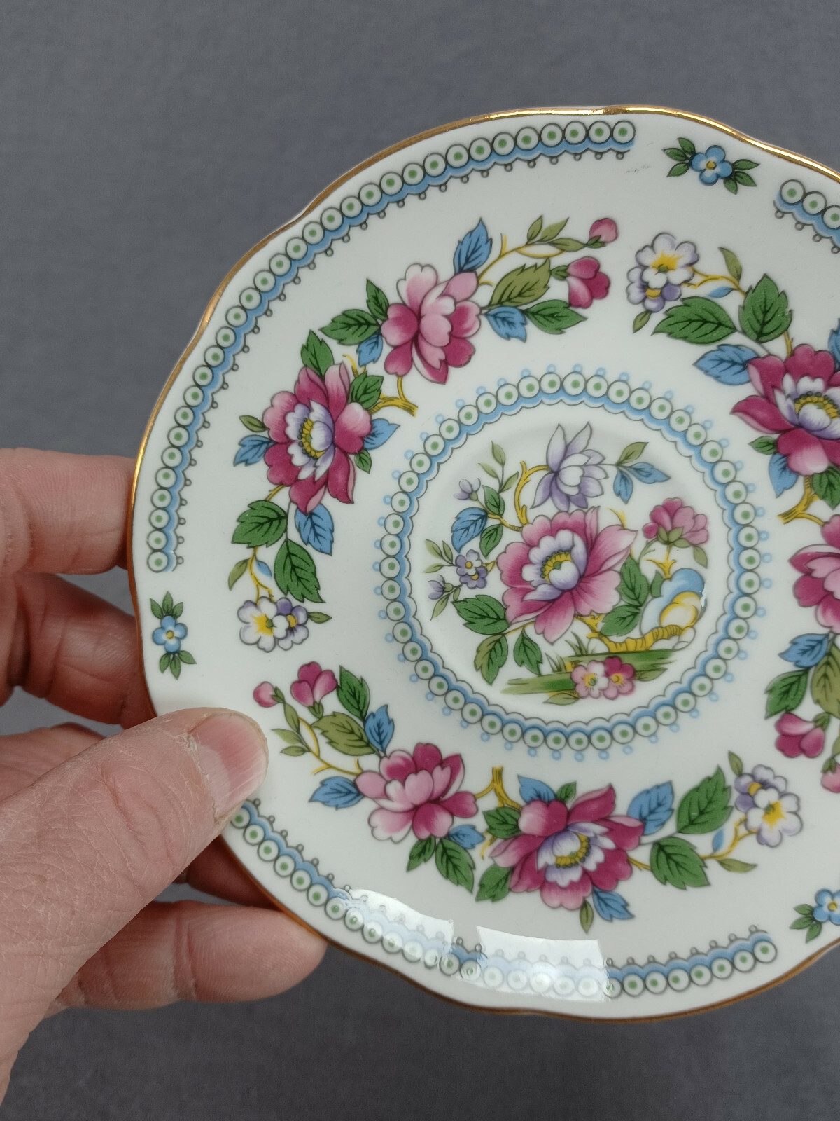 Vintage Duchess China Nanking Pattern English Bone China Tea Cup