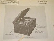 Original Sams Photofact Manual ELECTRO-TONE 555 (12)