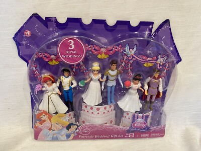 NEW Disney Princess Fairytale Wedding Gift Set Little Kingdom 2011