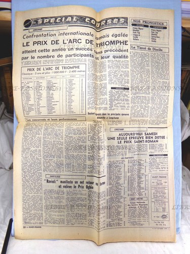 JOURNAL RÉGIONAL OUEST-FRANCE, SAMEDI 4 ET DIMANCHE 5 OCTOBRE 1969 - Picture 4 of 6
