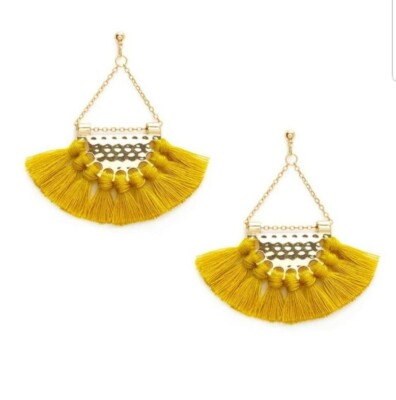 Modeschmuck Damen Frauen Fadenzwickel süße Ohrringe