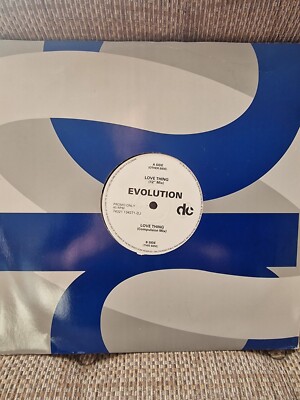 Love Thing - Evolution 12'' Vinyl Record (UK, 1993, House) 