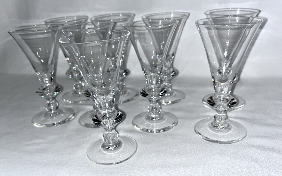 STEUBEN 6” Red Wine Glasses P #7737 SOLD INDIVIDUALLY | eBay