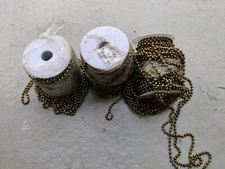 150M/490' Antique Brass Ball Chain, 5.8mm, Free Shipping