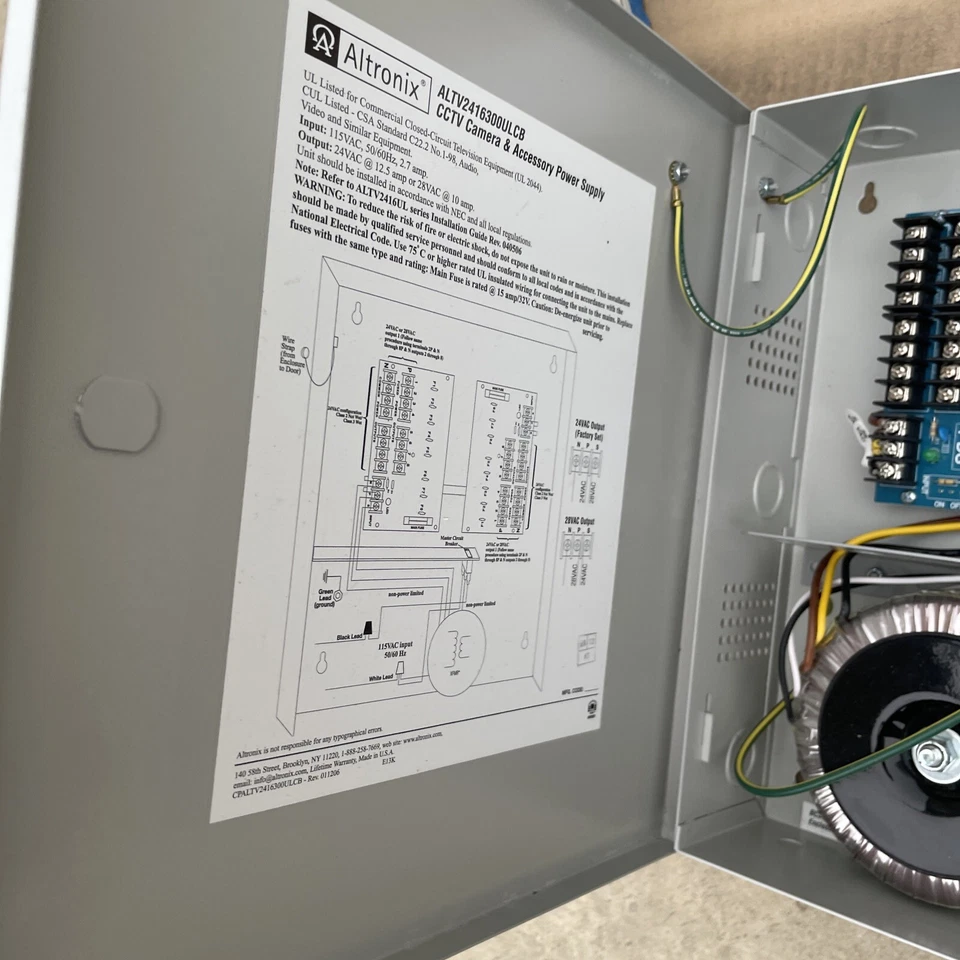 Altronix Altv2416ulcb power supply-Free Shipping - Image 2 of 4