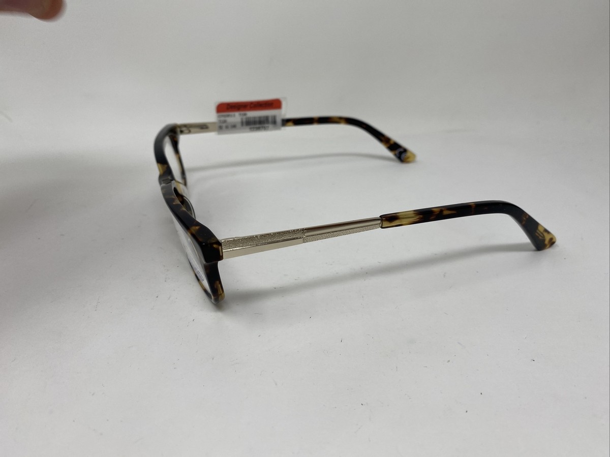 NWOT  WOMEN\'S CHARMED EYEGLASS FRAMES  CH6004 CHARMED EYEWEAR CM2011 52/16/140 TORTOISE GOLD FLEX HINGE  main image 2