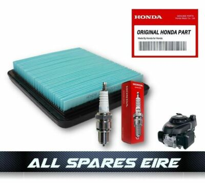 #ad GENUINE HONDA GC135 GC160 GCV135 GCV160 AIR FILTER amp; SPARK PLUG HR IZY LAWNMOWER $17.05