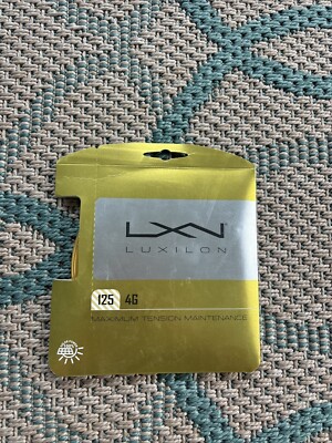 Luxilon 4G 125 Tennis String (3 available, individual price listed)