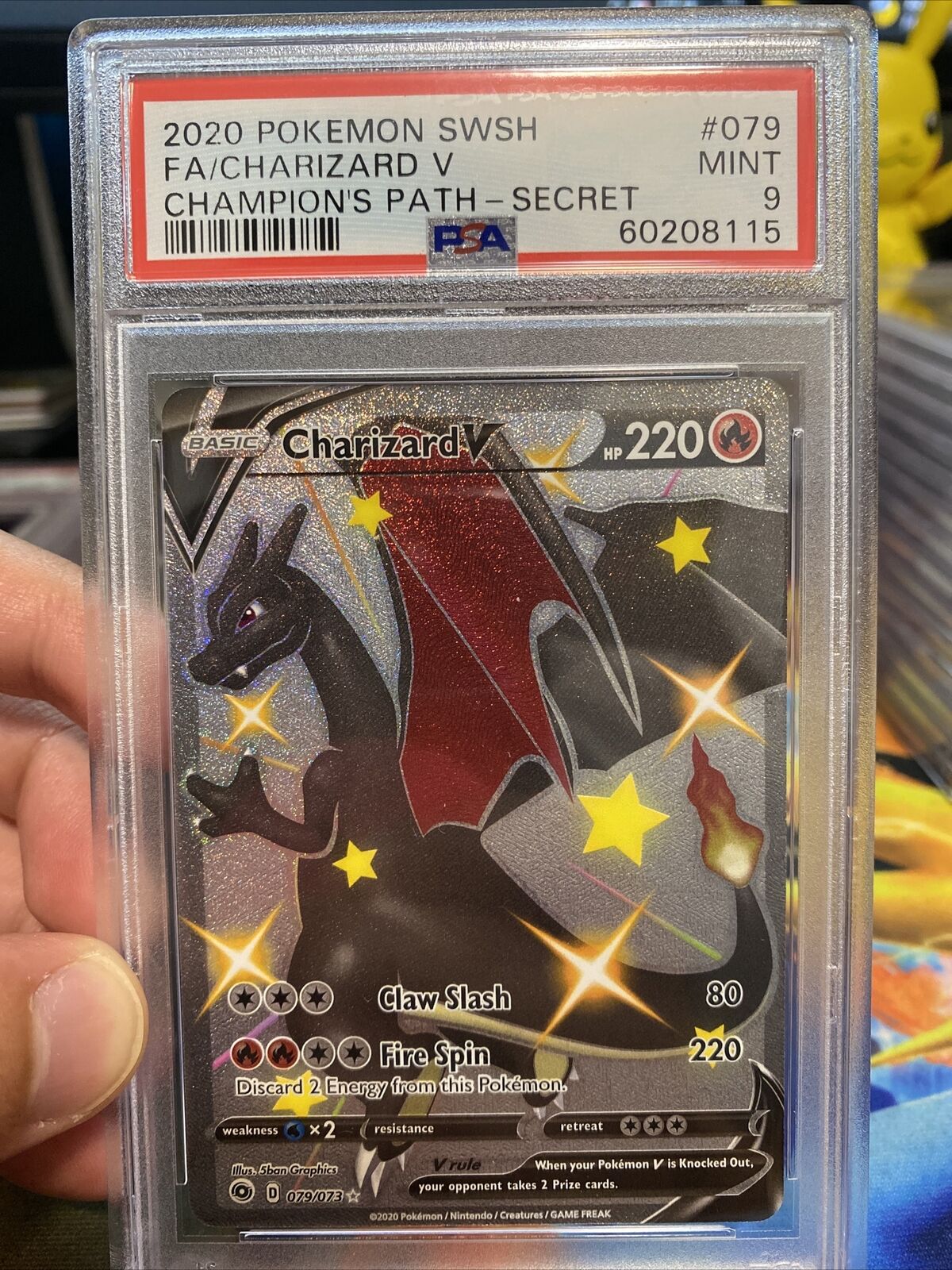 Charizard V Secret Rare - 79/73 - Champion's Path – Card Cavern