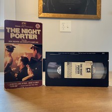 The Night Porter (VHS/VCR Tape, 1984) Embassy Edition Charlotte Rampling Erotic