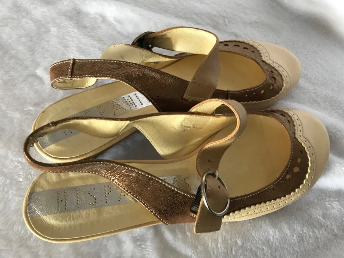 HISPANITAS WOMENS FLATS SIZE 10 SPAIN NORDSTROM RETAIL 182 SLINGBACK LEATHER