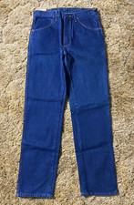 NWT VINTAGE RUSTLER REGULAR FIT STRAIGHT LEG JEANS SIZE 31X32 ACTUAL W 30" L 32"
