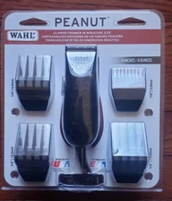 Wahl Peanut Classic Clipper/Trimmer Black #8655-200 w/Free Blade Brush