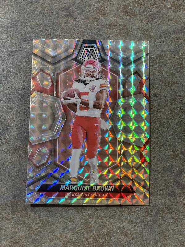 2024 Panini Mosiac - Silver Mosaic - Marquise Brown #109