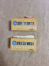 Vintage GE Flashcubes - Set Of 3 Cubes in each box - 2 boxes