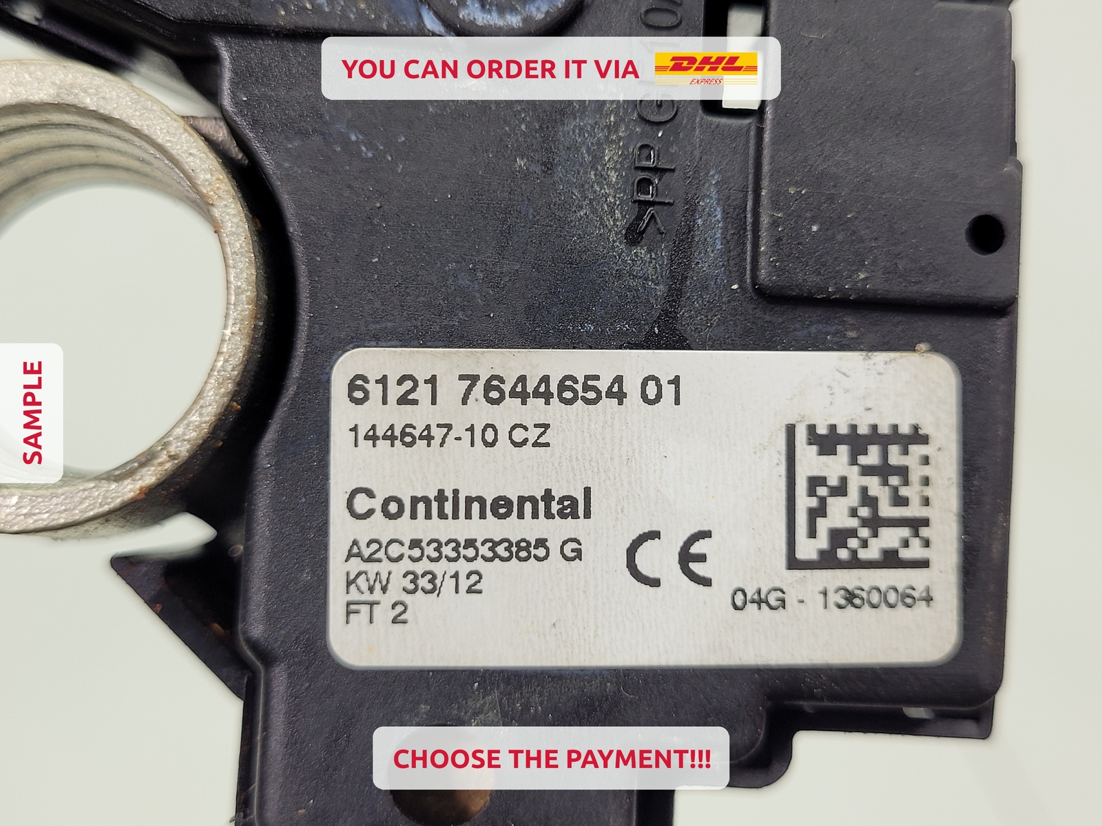 ✓✓✓BMW F SERIES BATTERY CABLE NEGATIVE 7644654 61217644654  