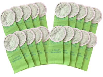 20 Replacement 6QT Proteam Bags Fit 6 Quart Backpack Vacuums BRAND NEW!!