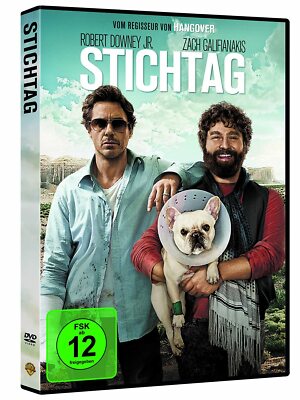 STICHTAG - DEUTSCHE DVD - ROBERT DOWNEY JR - ZACH GALIFIANAKIS - DUE DATE