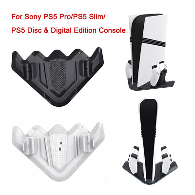 Vertical Base Stand Charger Dock For Sony PS5 Pro/ PS5 Slim/PS5 Console AUS