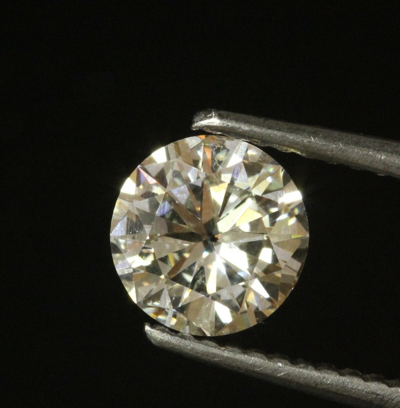   GIA loose certified 1ct SI2 K round Natural brilliant diamond estate vintage