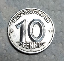 Pojedyncza sztuka rzadka 10 fenigów NRD 1949 A