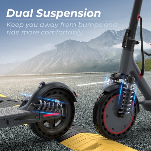 AOVOPRO TMAX 500W 10' Foldable Electric Scooter, 22MPH with Dual Braking System - Picture 4 of 13
