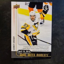 2017-18 Upper Deck Game Dated Moments #78 Sid...