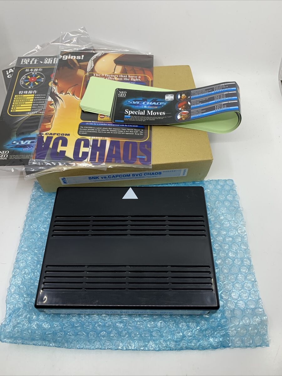 Neo Geo MVS SNK vs Capcom SVC Chaos Kit Matching Low Serial Neo Geo MVS SNK vs Capcom SVC Chaos Kit Matching Low Serial