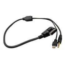 Audio Cable For Audi Ami VW MMI A3 Q3 A6 A8 Micro USB For Samsung HTC Sony 19"