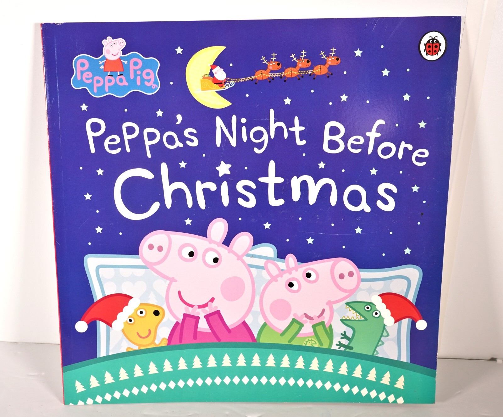 ""Peppa's Night Before Christmas"" Children's Book Used GC