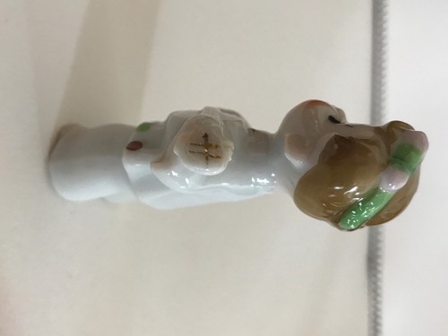 Set 2 Retro china cabinet figurines musicians guitar players porcelain handpaint - Bild 11 von 12
