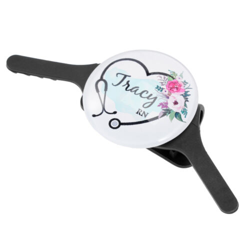  Stethoscope Nurse Graduation Gifts Doctor Tag Name The Flowers - Afbeelding 1 van 12