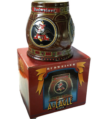 Budweiser 1996 A & Eagle Trademark IV Mug Brewery Specific Series CS271