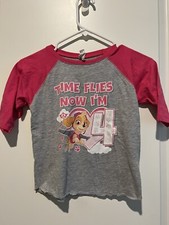 Paw Patrol Skye Tshirt Girls Size 4-5