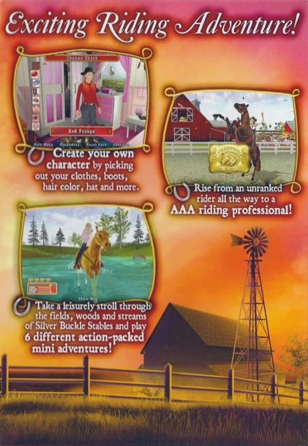 Let's Ride: Silver Buckle Stables PC Game 2007 Windows 10 11 - Image 3 of 4