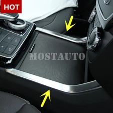 For Benz GLS X166 Inner Center Console Water Cup Holder Cover Trim 2016-2019