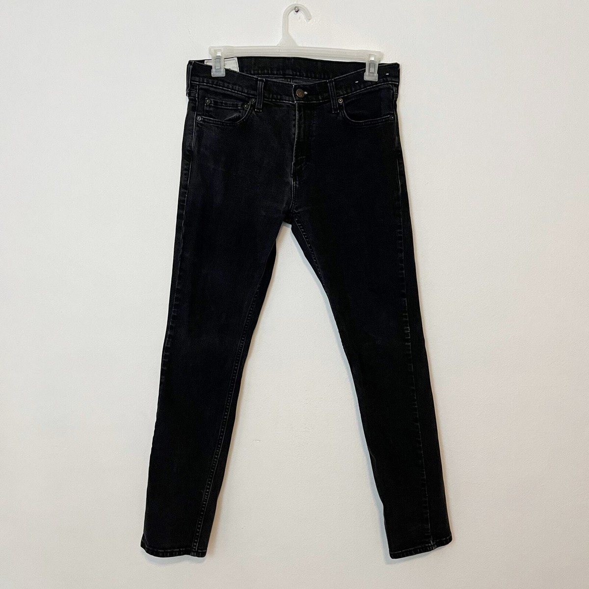Straight Leg Black Jeans Men Hollister Hollister Jeans Mens Size