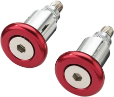 Moose Racing Handlebar End Caps Red 0634-0474