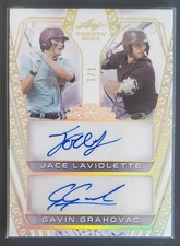 2024 Leaf Trinity Dual Auto 1 OF 1  Jace Laviolette/Gavin Grahovic