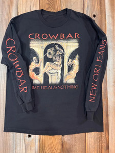 T-shirt Groupe Crowbar - Noir - 2 Faces - Taille S à 5XL Disponible - Neuf Avec étiquettes - Personnalisable