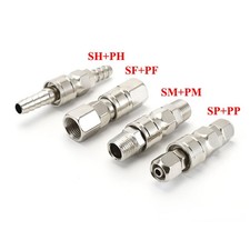 Pneumatic C Type Self-lock Quick Release Connector Air Line Compressor Fitting