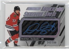 2023-24 Upper Deck Engrained Rookie Signature Shots 242/299 David Gust Auto vs3