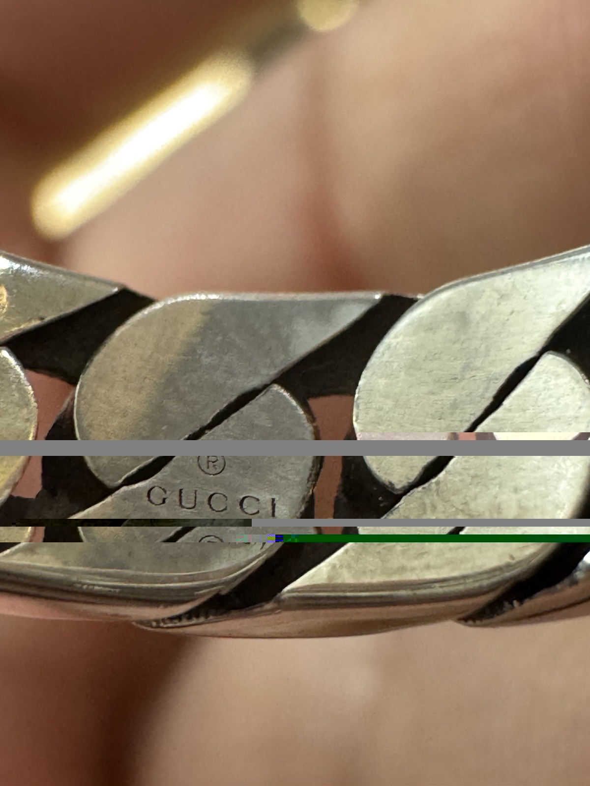 Gucci  Ring ,Interlocking G , 6 mm , Sterling Sil… - image 4